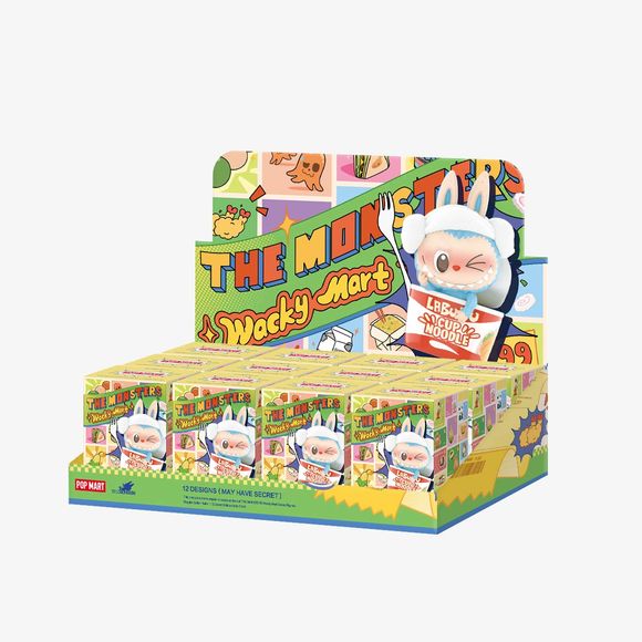 POP MART Labubu The Monsters Wacky Mart Series Figure Blind Box AUTHENTIC