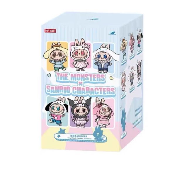 POP MART Labubu The Monsters Hello Kitty and Friends Series Blind Box AUTHENTIC