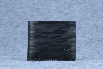 Louis Vuitton Multiple Wallet 'Black Epi Leather' (3 Card Slots)