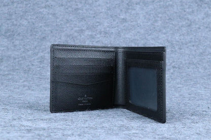 Louis Vuitton Multiple Wallet 'Black Epi Leather' (3 Card Slots)