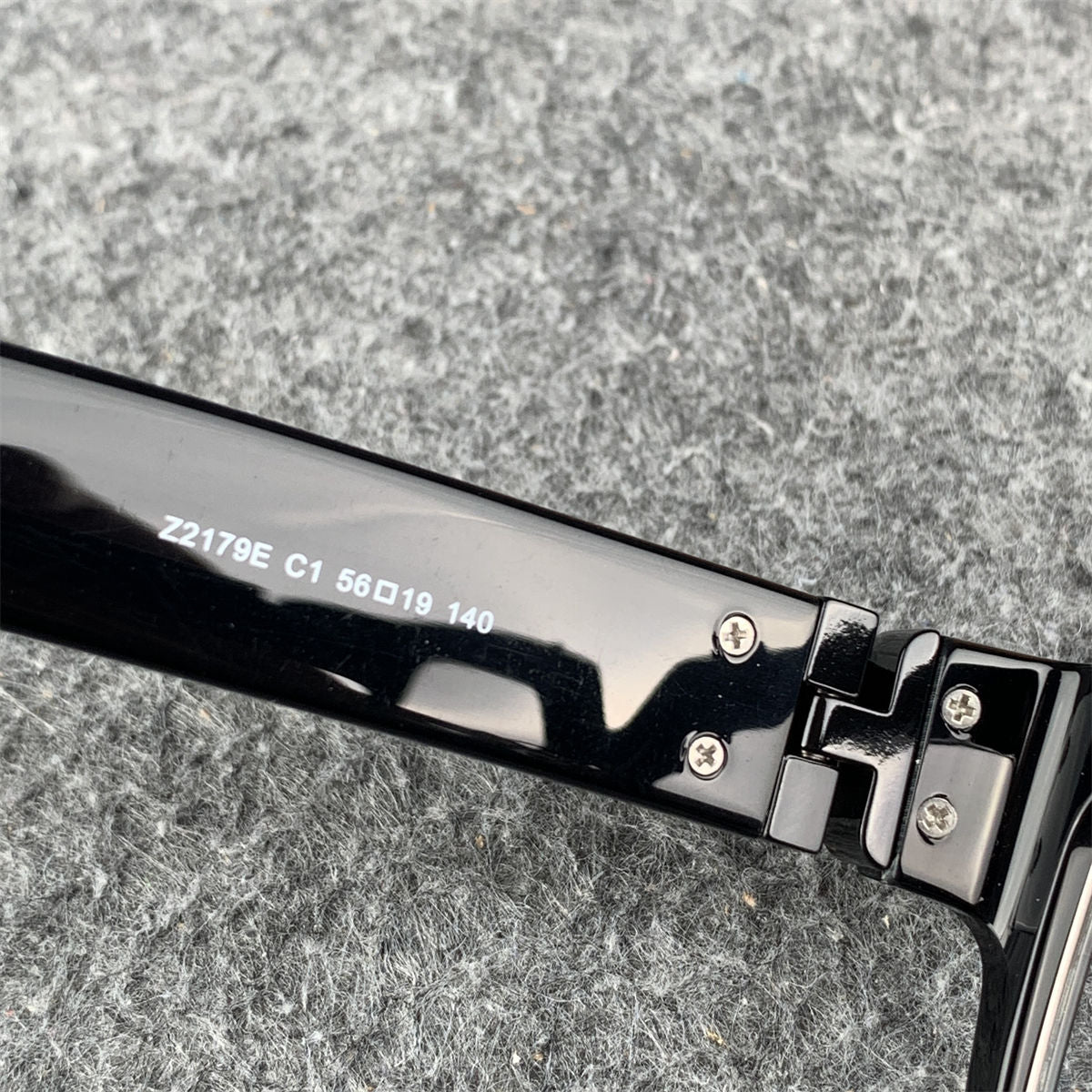 LV  Acetate 1.1 Millionaires Eyeglasses 'Black'