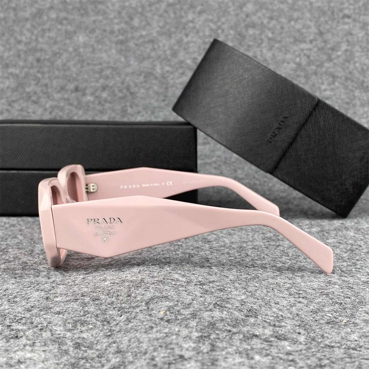 Prada Oversized Frame Sunglasses 'Pink'