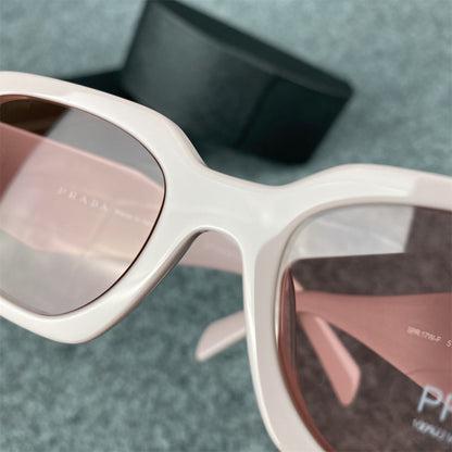 Prada Oversized Frame Sunglasses 'Pink'
