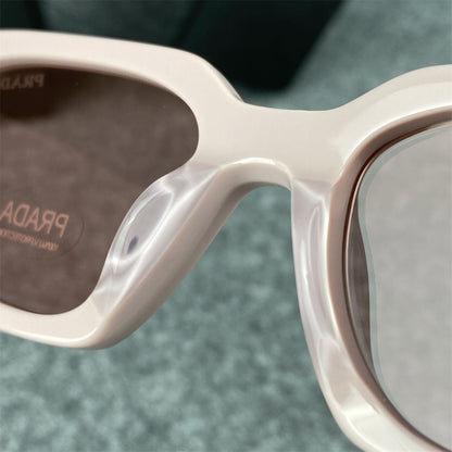 Prada Oversized Frame Sunglasses 'Pink'