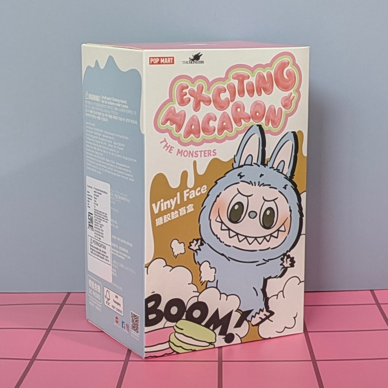 POPMART Exciting Macaron Vinyl Face Blind Box Labubu