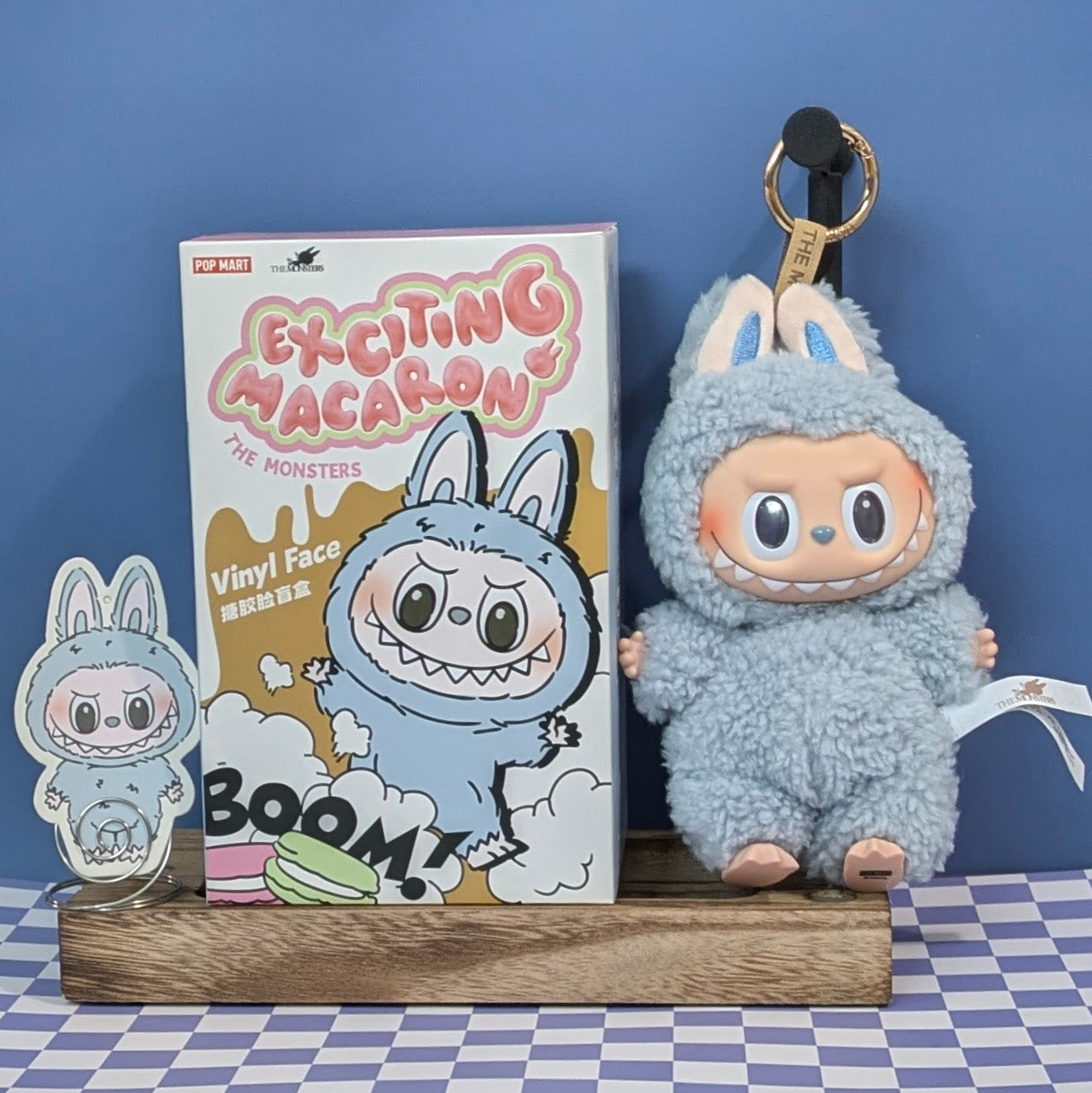 POPMART Exciting Macaron Vinyl Face Blind Box Labubu
