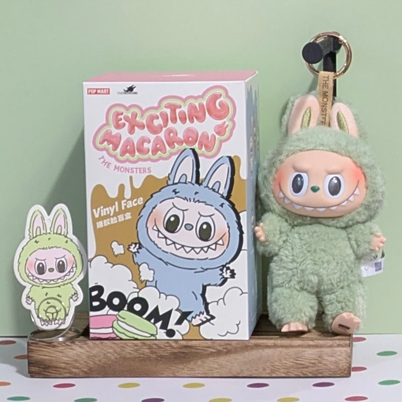 POPMART Exciting Macaron Vinyl Face Blind Box Labubu