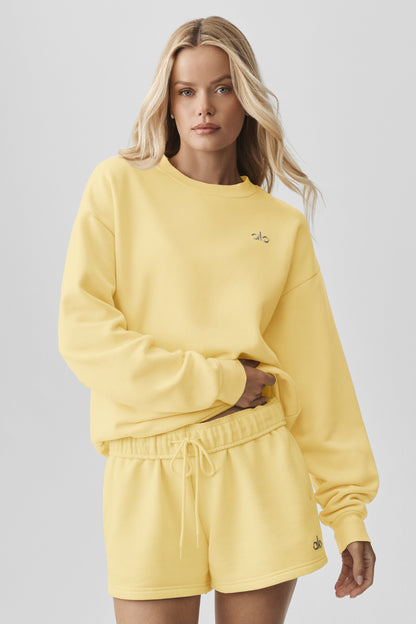 Accolade Crew Neck Pullover - Warm Butter