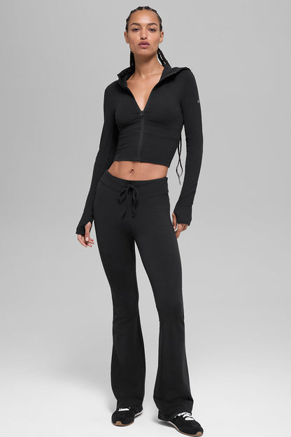 Sway Full Zip Hoodie - Black