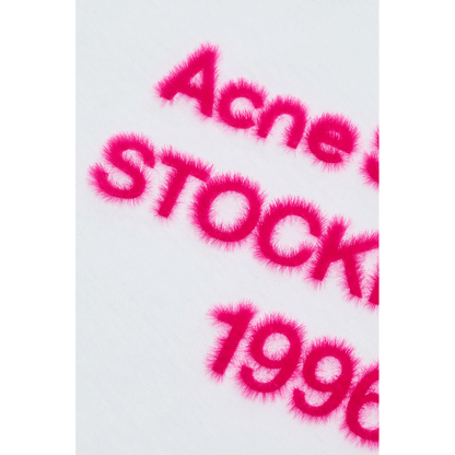 Acne Studios 1996 LOGO Long Sleeve RELAXED FIT Off white