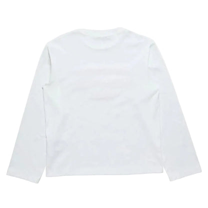 Acne Studios 1996 LOGO Long Sleeve RELAXED FIT Off white