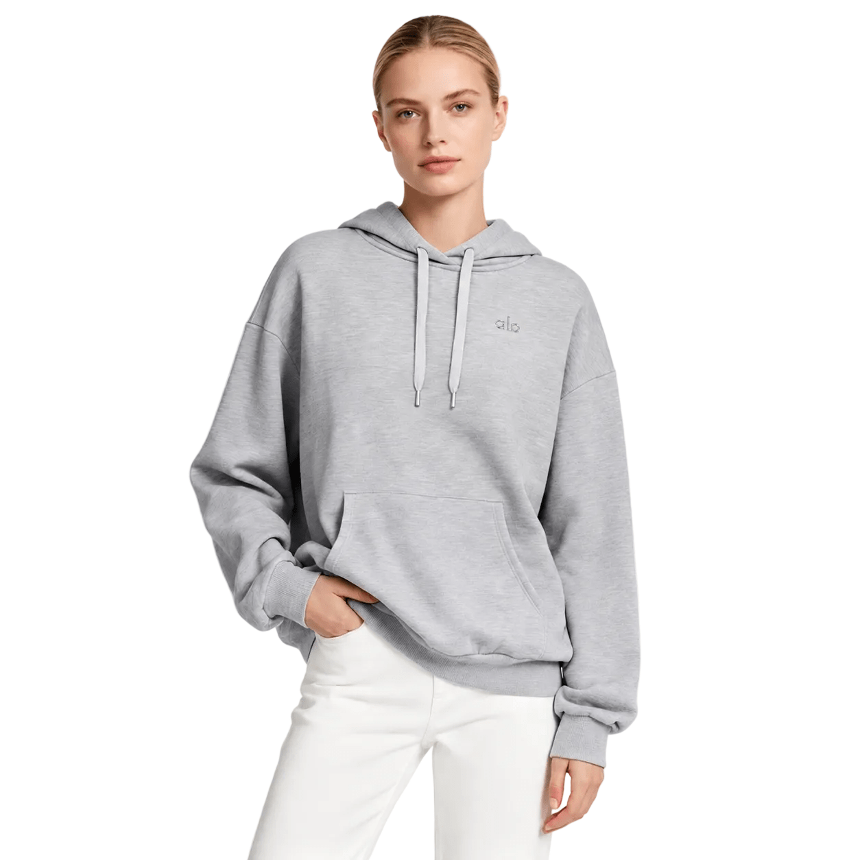 Alo Accolade Hoodie Athletic Heather Grey