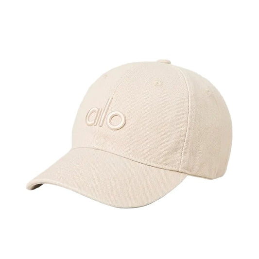 Alo Washed Off Duty Cap Monument Wash Sand Dollar