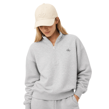 Alo Washed Off Duty Cap Monument Wash Sand Dollar