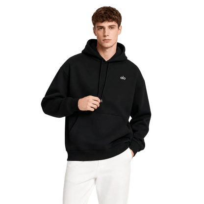 Alo Yoga Accolade logo print hoodie