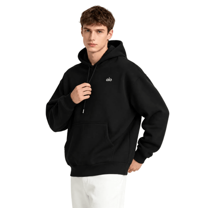 Alo Yoga Accolade logo print hoodie