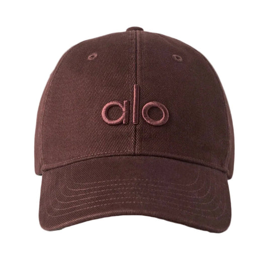 Alo Yoga Washed Off Duty Cap Brownstone Wash