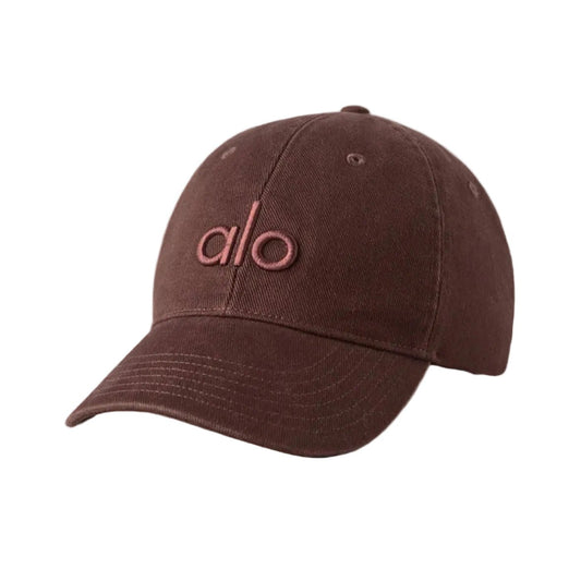 Alo Yoga Washed Off Duty Cap Brownstone Wash