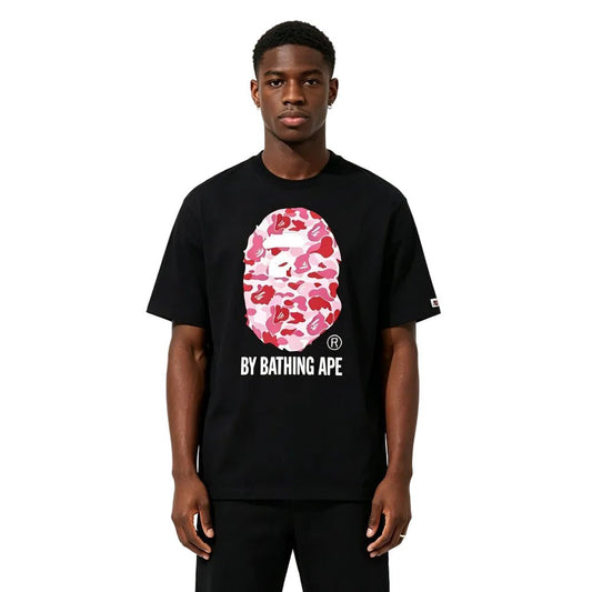 BAPE ABC Camo By Bathing Ape Tee Black Pink