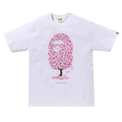 BAPE Sakura Tee SS24 White