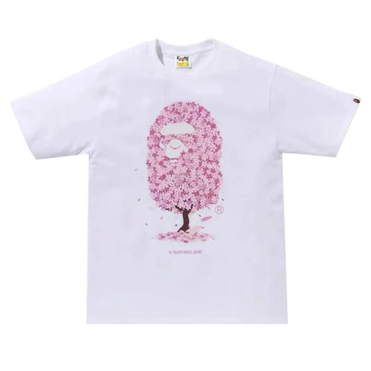 BAPE Sakura Tee SS24 White