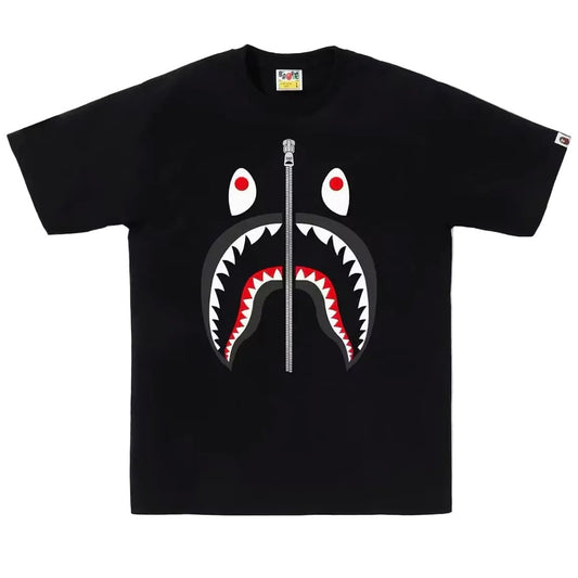 BAPE Shark Tee Black
