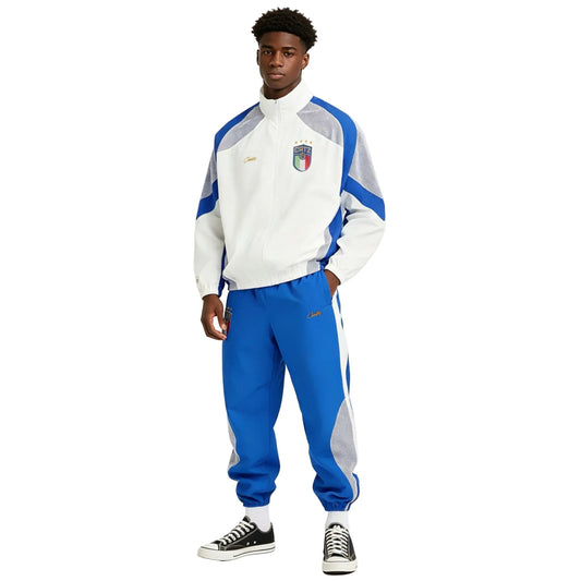 Corteiz Italia Shuku Pant Blue/White