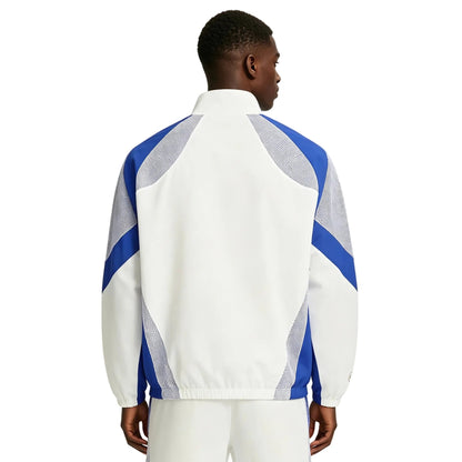 Corteiz RTW Italia Olympic Shuku Jacket White Blue