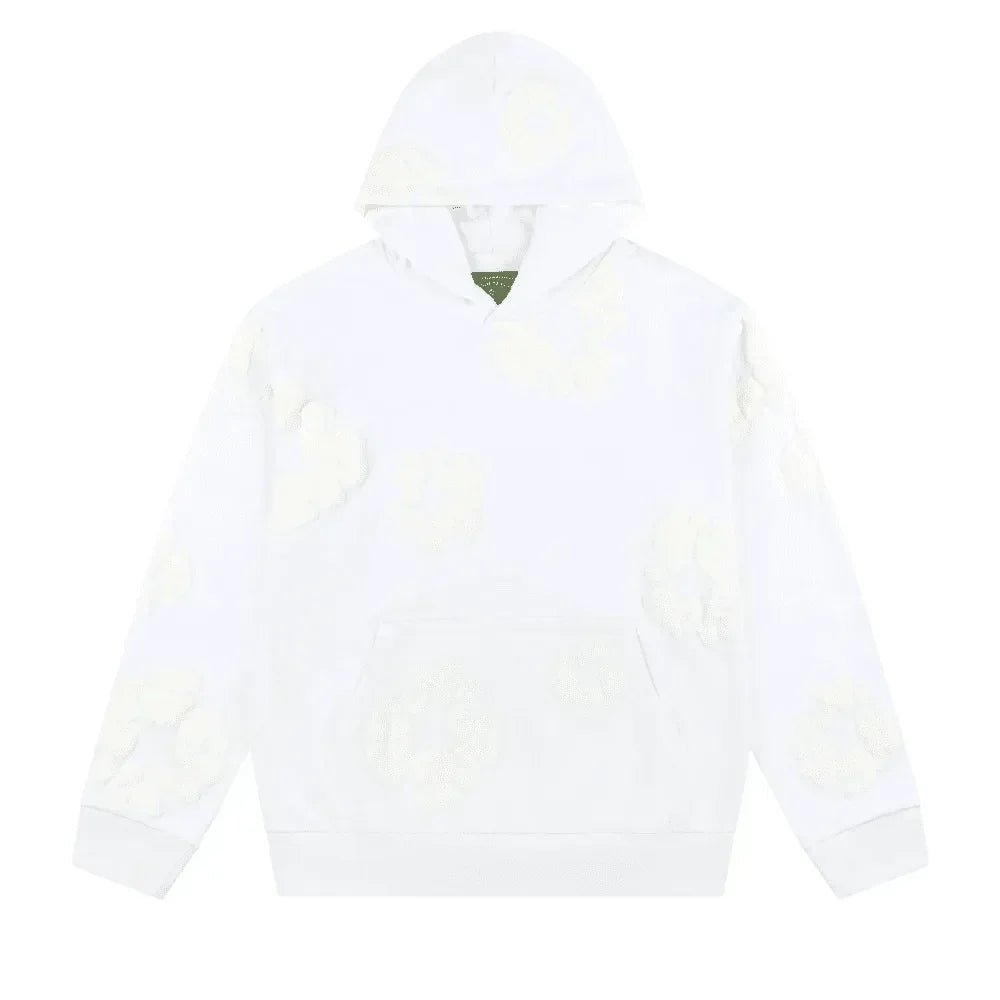 Denim Tears Mono Cotton Wreath Sweatshirt White