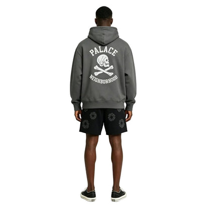 Denim Tears Mono Wreath Sweatshorts Black
