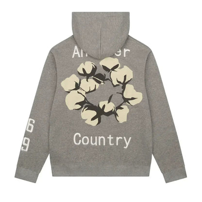 Denim Tears x CPFM Cactus Tears Hoodie Grey