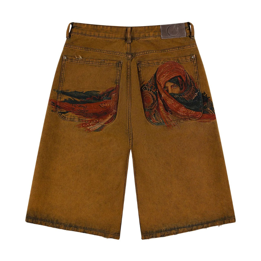 Derschutze yasmin v3 Jorts tinted denim shorts