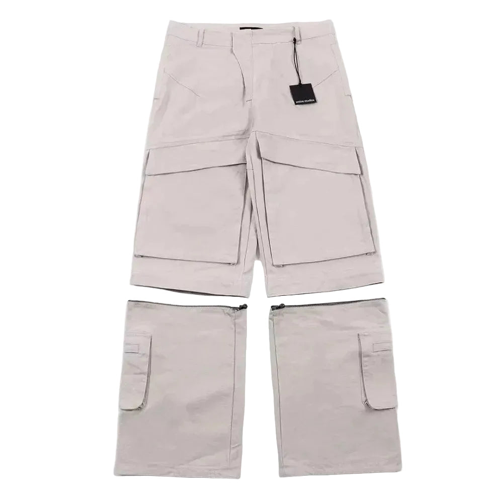 Entire Studios Cotton cargo pants Off White