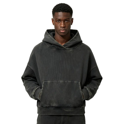 Entire Studios Heavy Hoodie Washed Black