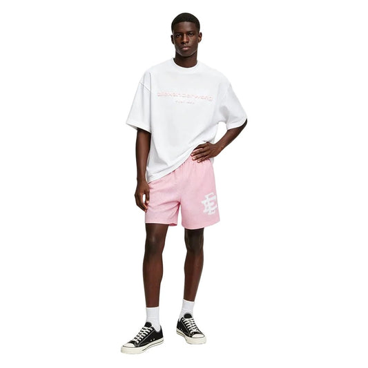 Eric Emanuel EE Akimbo Tyrrell Winston Short  Rose Quartz White