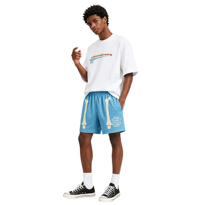 Eric Emanuel EE Basic Core Short Carolina Blue Bones