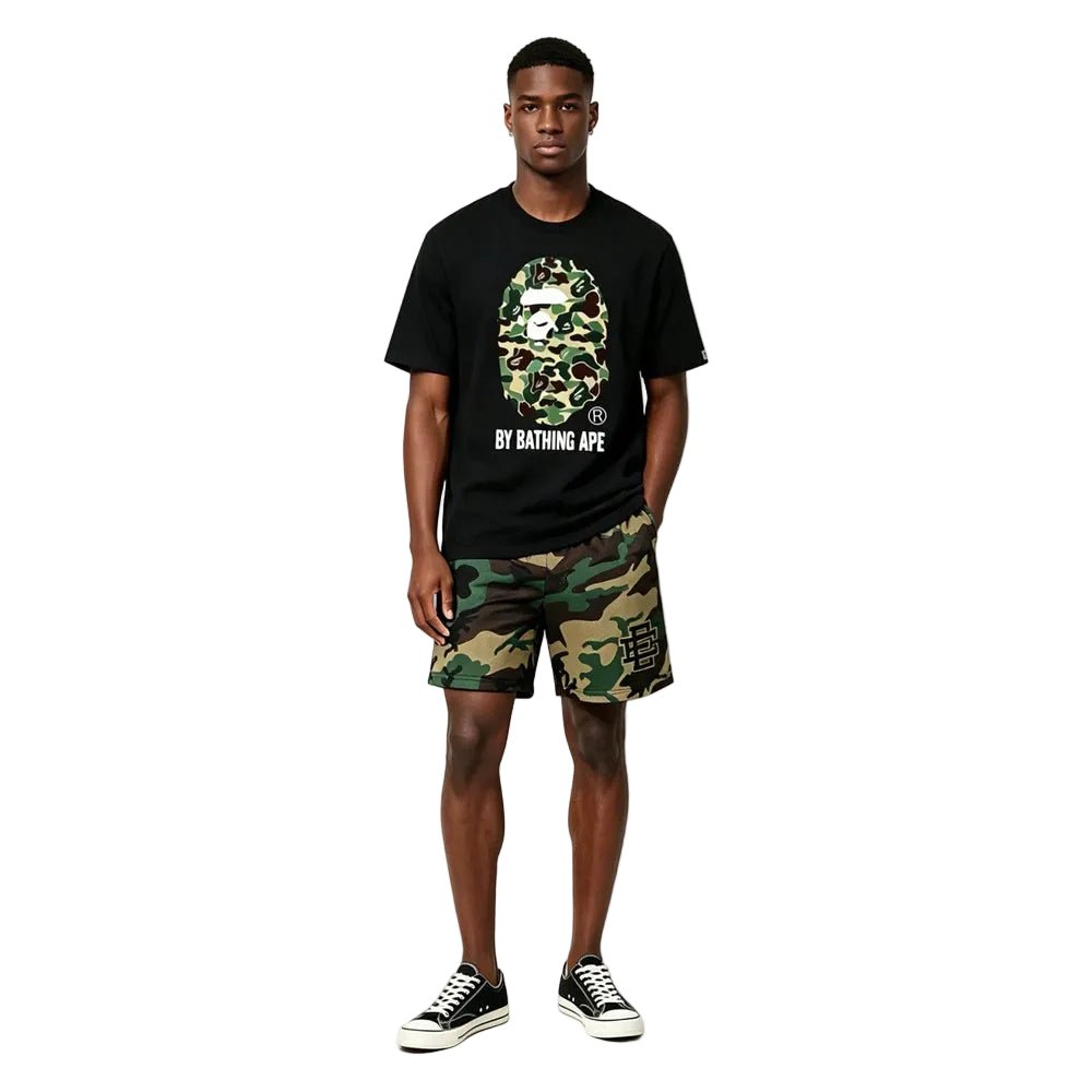 Eric Emanuel EE Basic Core Short  Green Black Camo