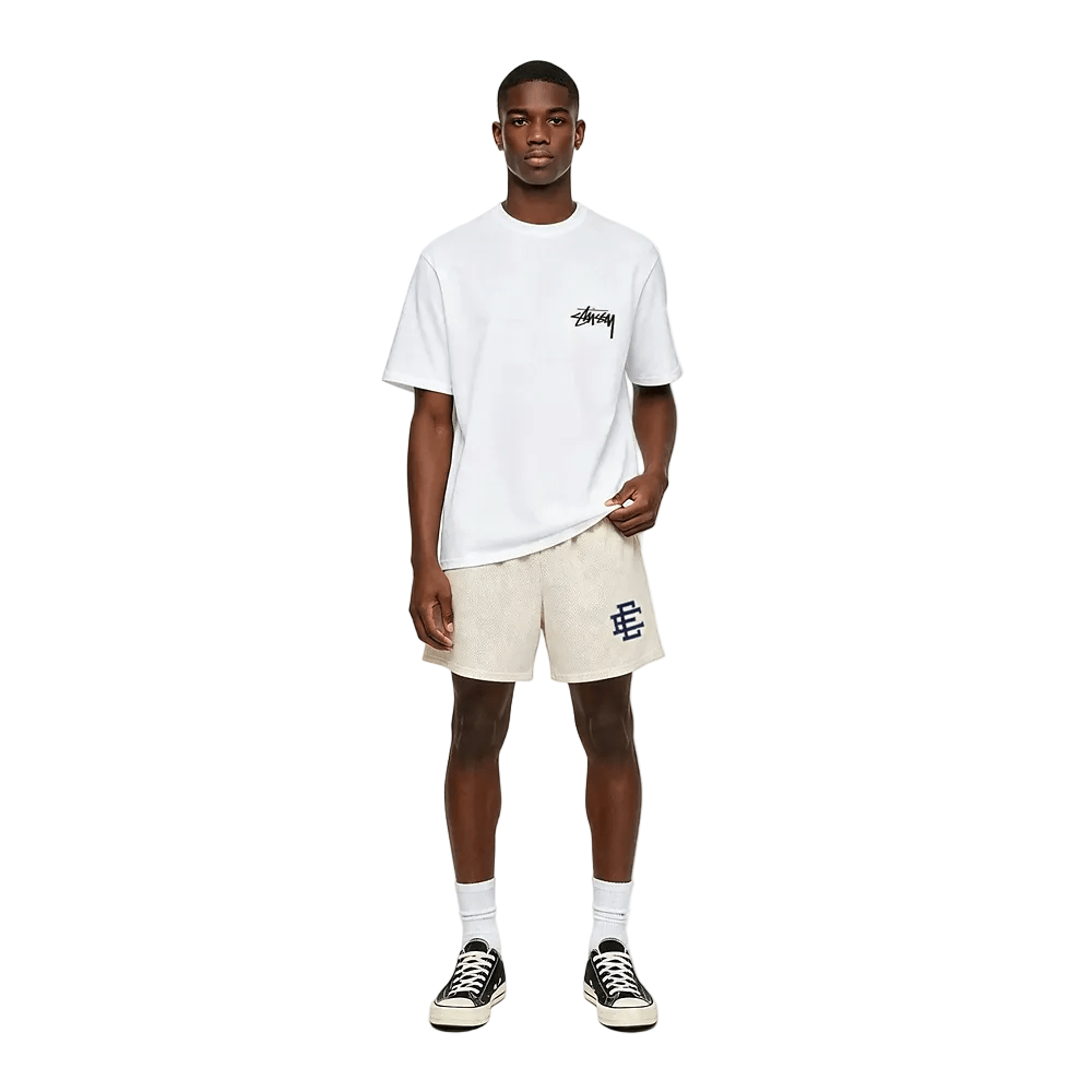 Eric Emanuel EE Basic Core Short Whitecap Grey Navy