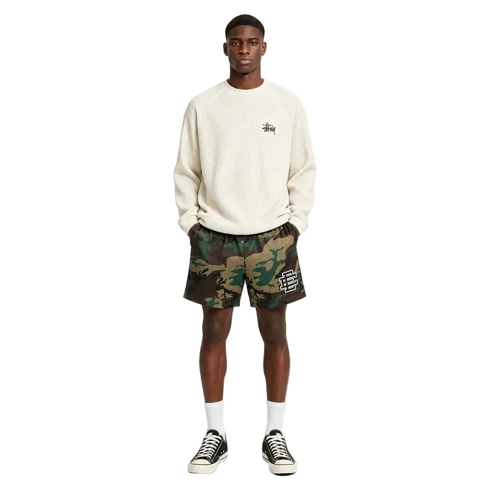 Eric Emanuel EE Basic Core Short Woodland Camo Black