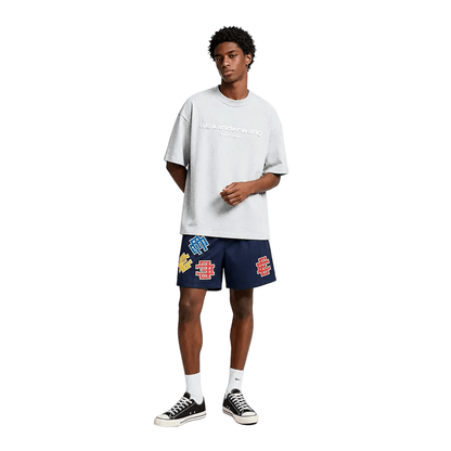 Eric Emanuel EE Basic Core Test Print Short Navy Test Print