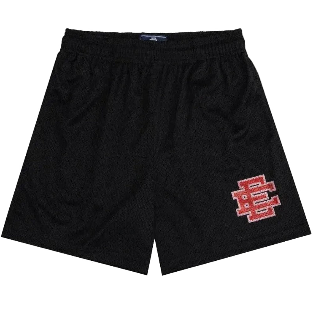 Eric Emanuel Men's Glitter Valentine's Basic Shorts Black