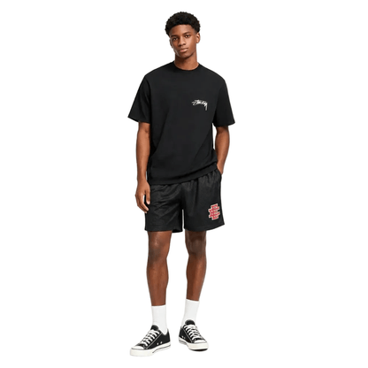 Eric Emanuel Men's Glitter Valentine's Basic Shorts Black
