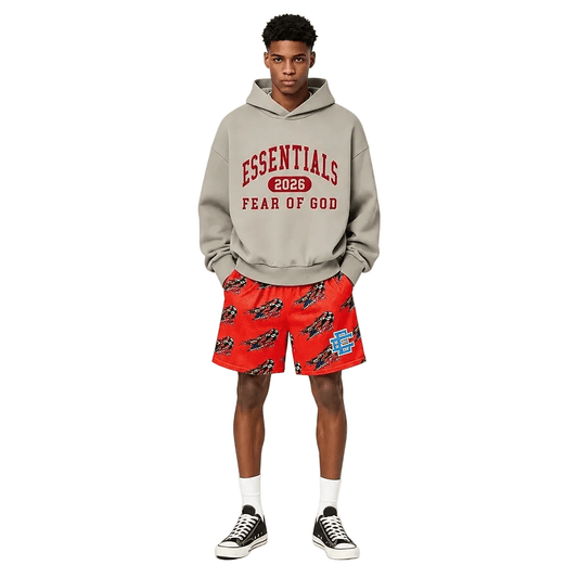 Eric Emanuel x Matty Boy EE Basic Core Short Red