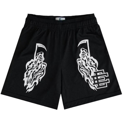 Eric Emanuel x Warren Lotas Short Black White