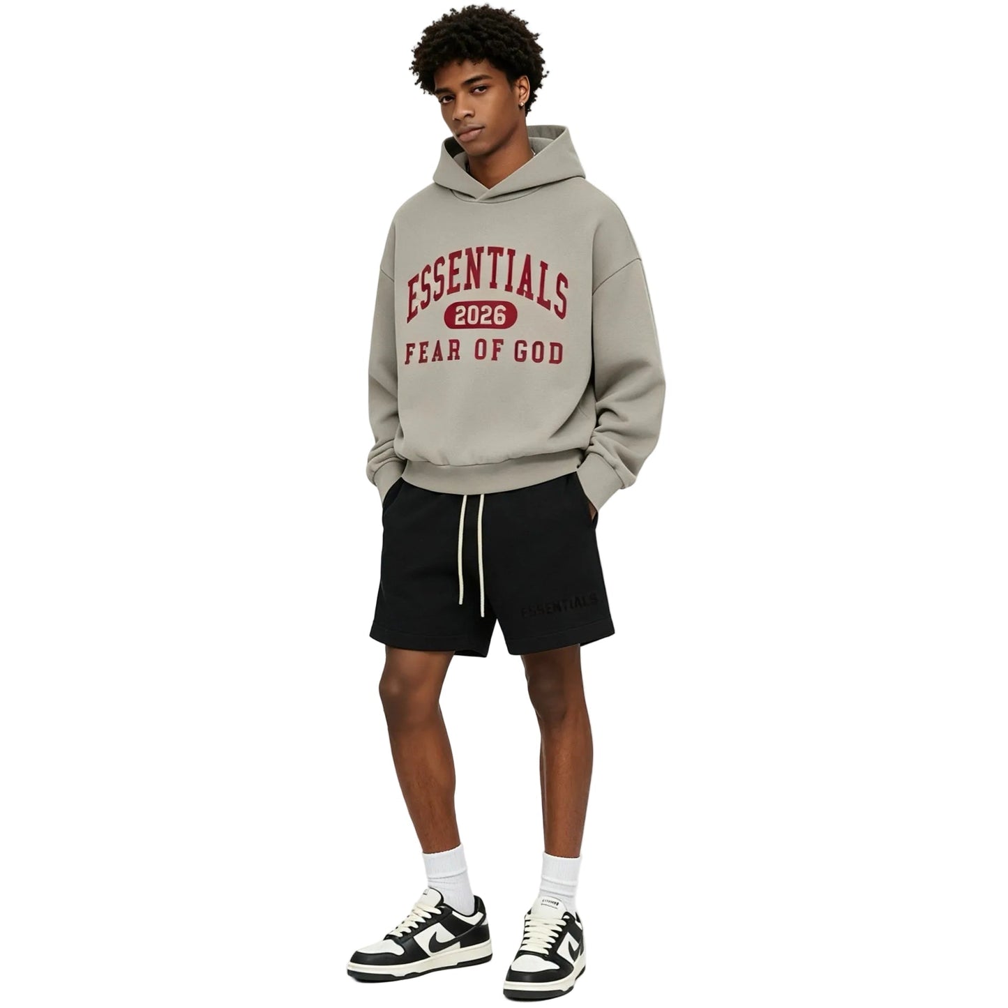 Fear of God Essentials Black Collection Sweatshort Jet Black