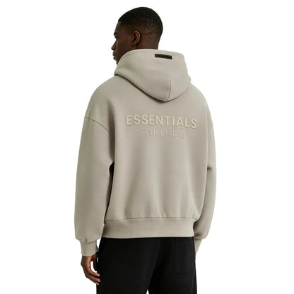 Fear of God Essentials Classic Fleece Hoodie Timber
