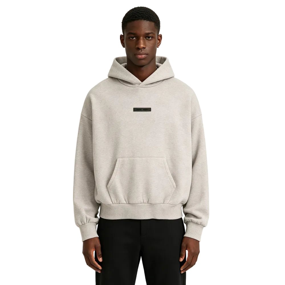 Fear of God Essentials Classic Hoodie Heather Stone
