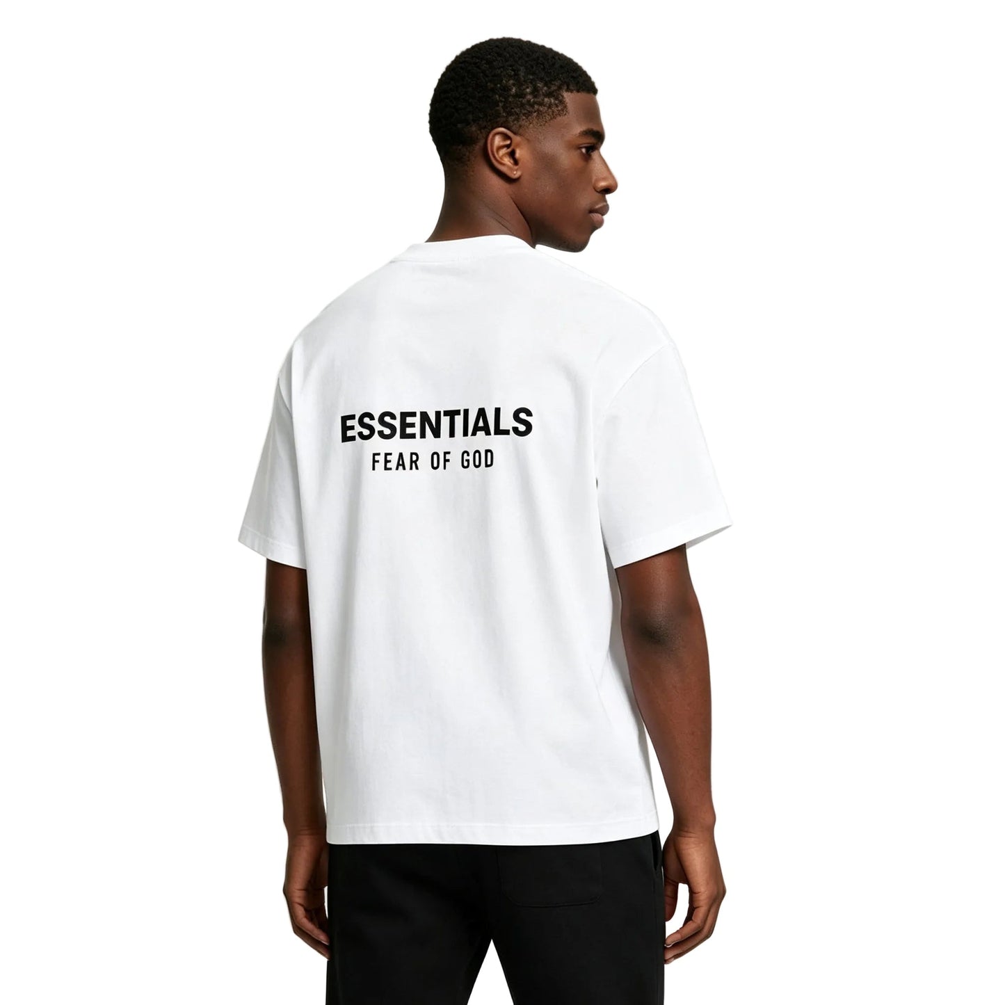 Fear of God Essentials Classic Short Sleeve Tee Bright White