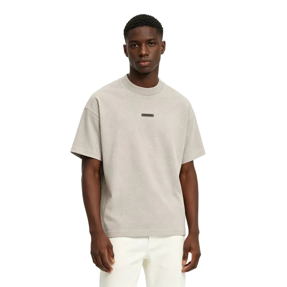 Fear of God Essentials Classic Short Sleeve Tee Heather Stone