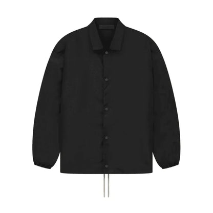 Fear Of God Essentials Coaches Jacket Black